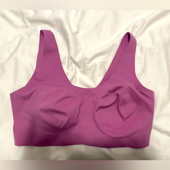 Knix Luxe Lift Pullover Bra Purple Size Medium Plus M+ - Picture 1 of 8